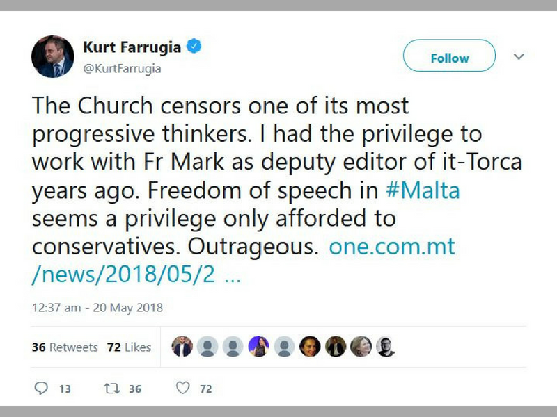 kurt farrugia church