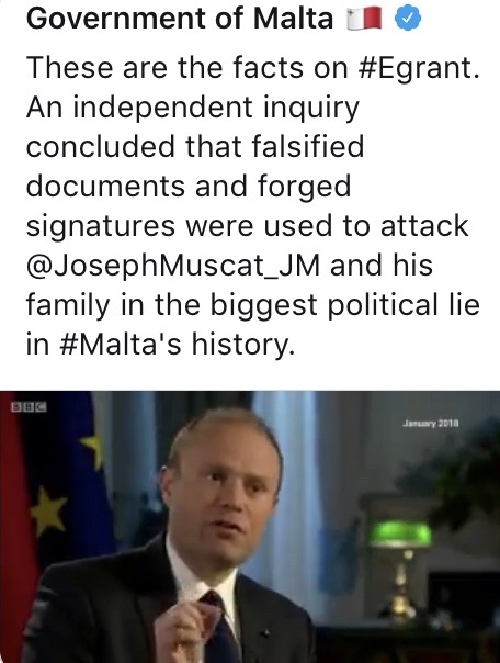 Joseph Muscat BBC