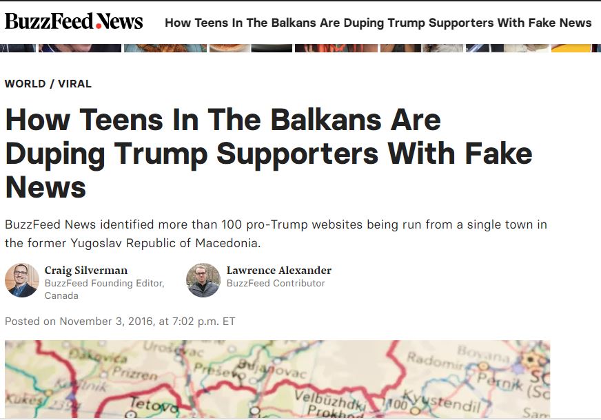 Buzzfeed fake news
