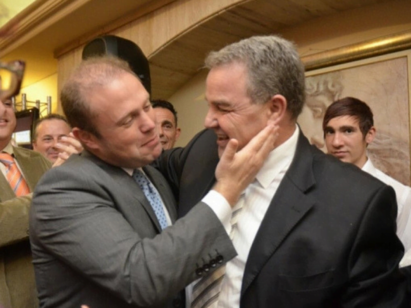 Anglu Farrugia Joseph Muscat