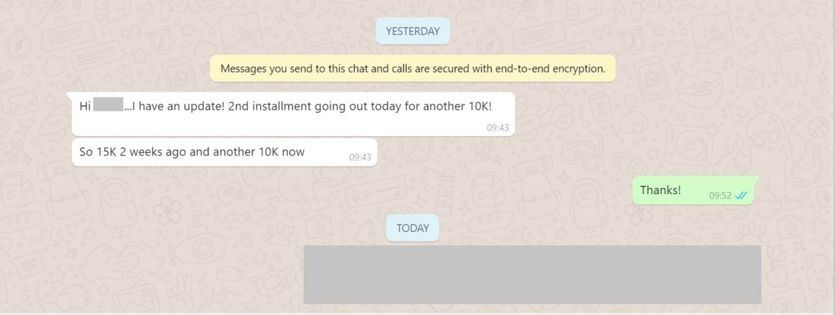 Money to Zagreb White Flag