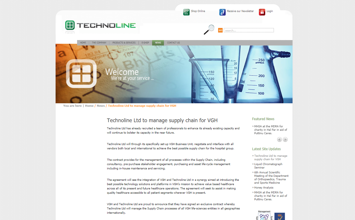 Technoline announces its "synergy" with VGH, 7 months after the loan from Vitals Jersey