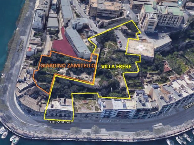 Giardino Zamitello and Villa Frere