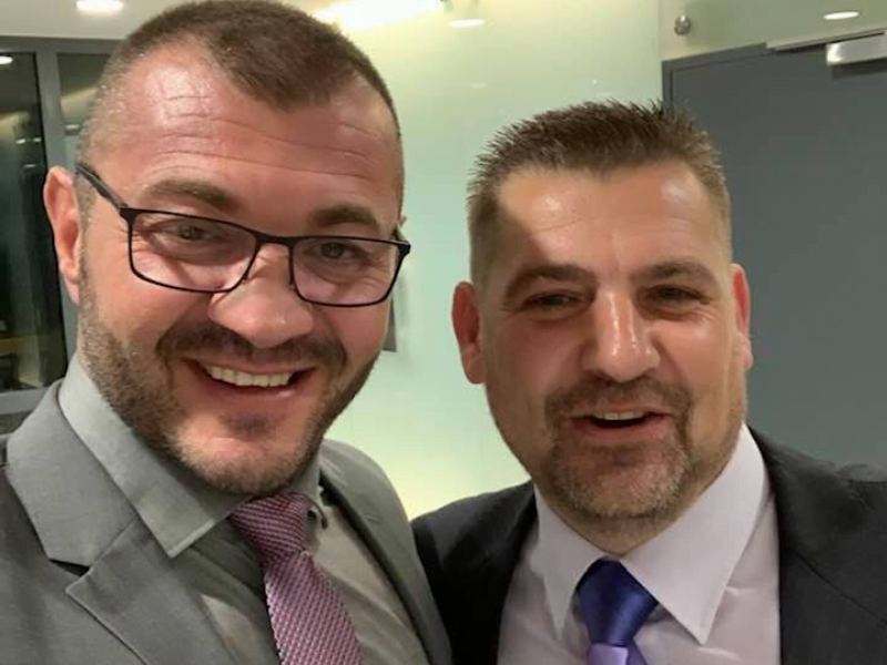 Kristijan Curavic and Ivor Zidarić November 2019