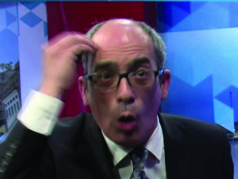 Propaganda host Karl Stagno Navarra.