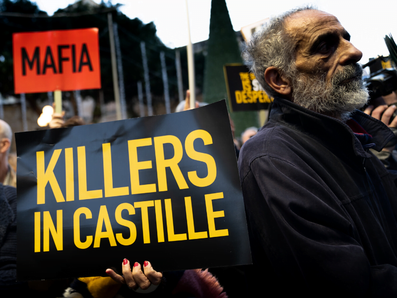 Calls for justice and resignations made by citizens in protests held almost daily in late 2019 led to only a superficial change in leadership that ensured 'continuity'.