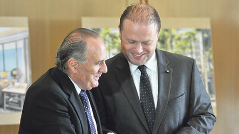 Alfred Pisani and Joseph Muscat
